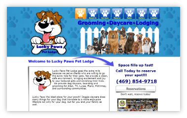 LUCKY PAWS PET LODGE